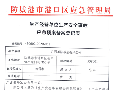 北京琛浩工程建筑设计有限公司应急预案备案表公示